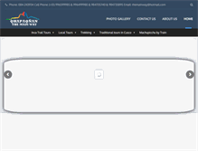 Tablet Screenshot of machupicchumainway.com